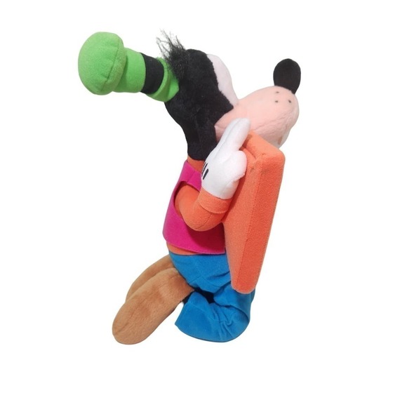 Disney Store Goofy Stuffed Animal Kneeling Goofy Plush Holding A Picture Frame - Picture 5 of 6